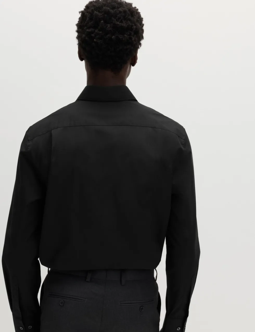 Regular Fit Easy Iron Cotton Blend Shirt