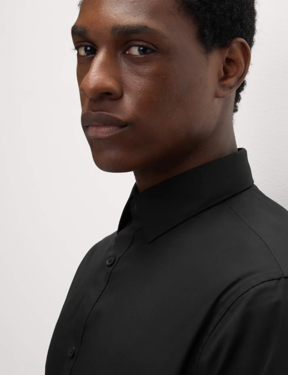 Regular Fit Easy Iron Cotton Blend Shirt