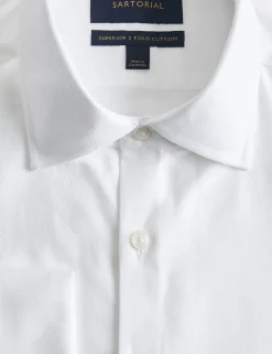 Regular Fit Easy Iron Luxury Cotton Shirt