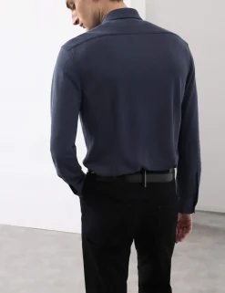 Regular Fit Easy Iron Modal Rich Shirt