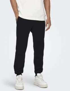Regular Fit Elasticated Waist Cuffed Joggers