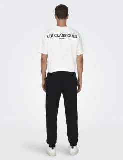 Regular Fit Elasticated Waist Cuffed Joggers