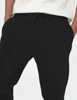 Regular Fit Elasticated Waist Cuffed Joggers
