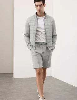 Regular Fit Elasticated Waist Shorts