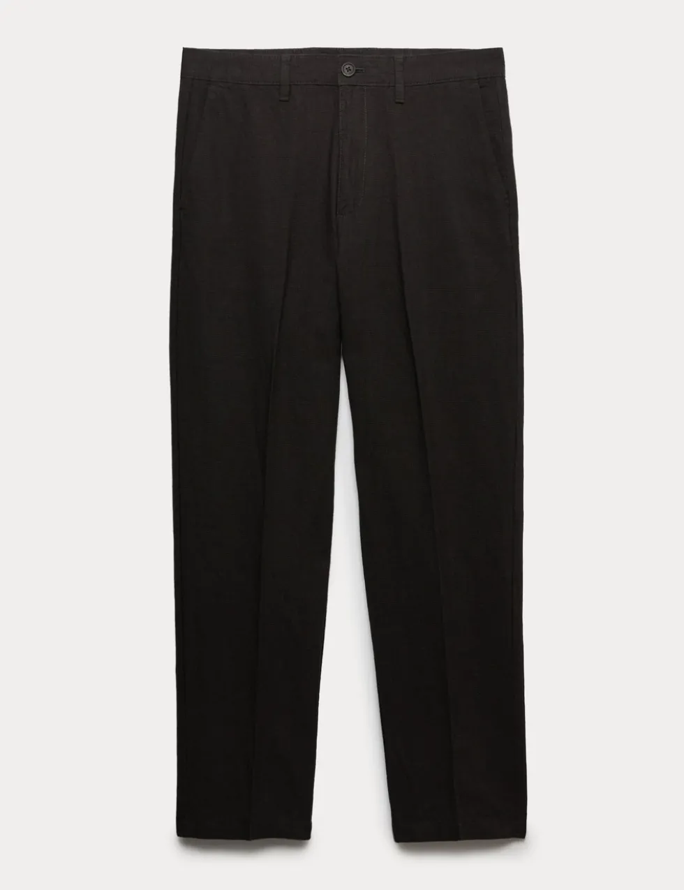 Regular Fit Linen Blend Chinos