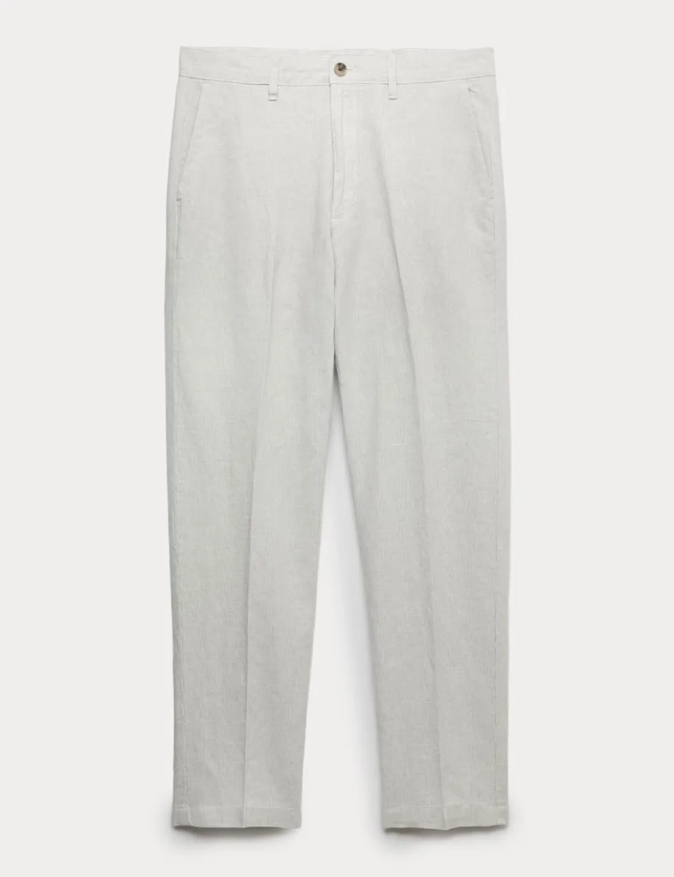 Regular Fit Linen Blend Chinos