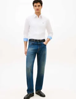 Regular Fit Linen Blend Shirt