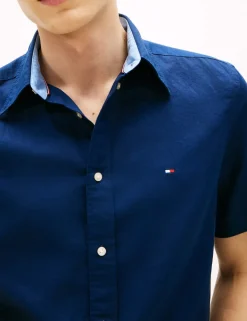 Regular Fit Linen Blend Shirt
