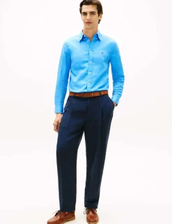Regular Fit Linen Blend Shirt