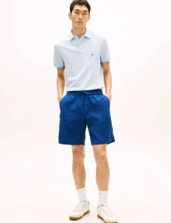 Regular Fit Linen Rich Lightweight Shorts