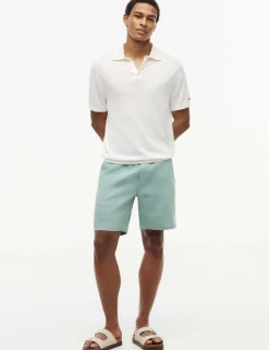 Regular Fit Linen Rich Lightweight Shorts