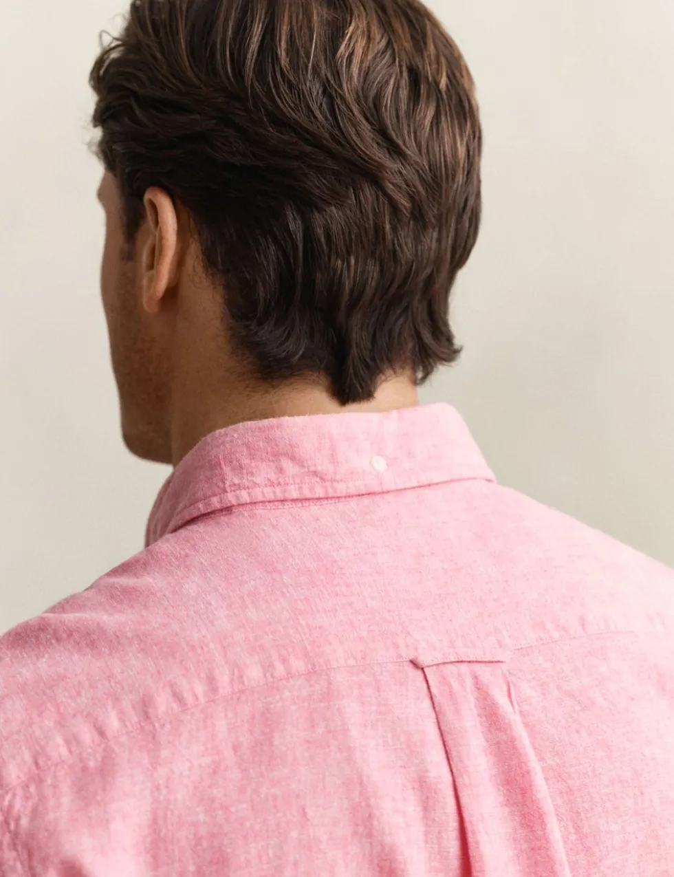 Regular Fit Linen Rich Shirt