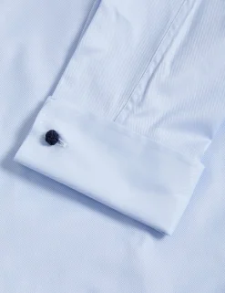 Regular Fit Luxury Cotton Double Cuff Twill Shirt