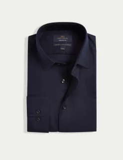 Regular Fit Luxury Cotton Twill Shirt