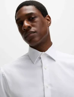 Regular Fit Luxury Cotton Twill Shirt