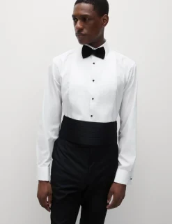 Regular Fit Luxury Cotton Double Cuff Dress Shirt