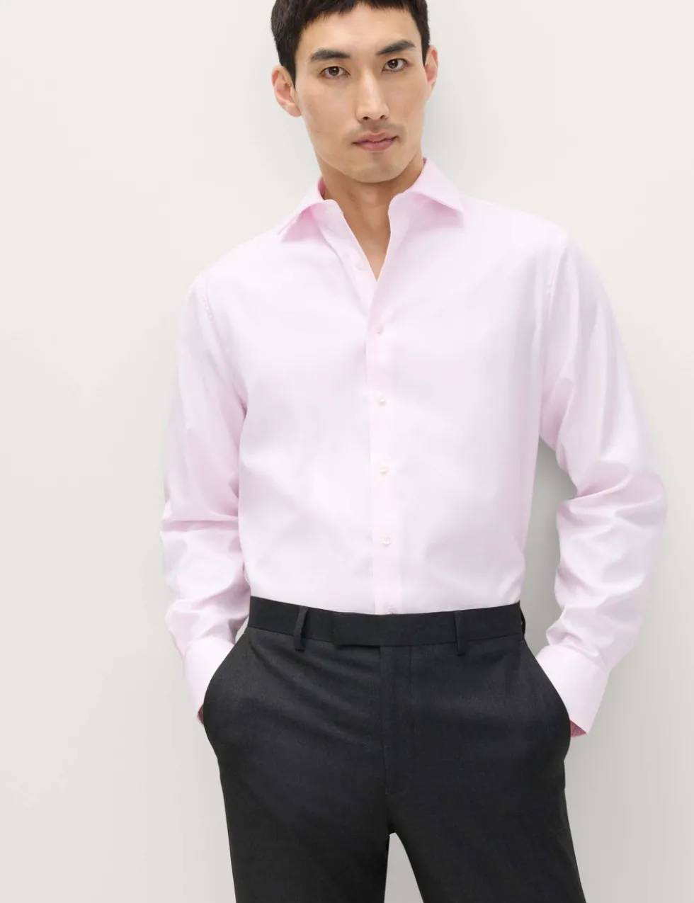 Regular Fit Luxury Cotton Twill Shirt