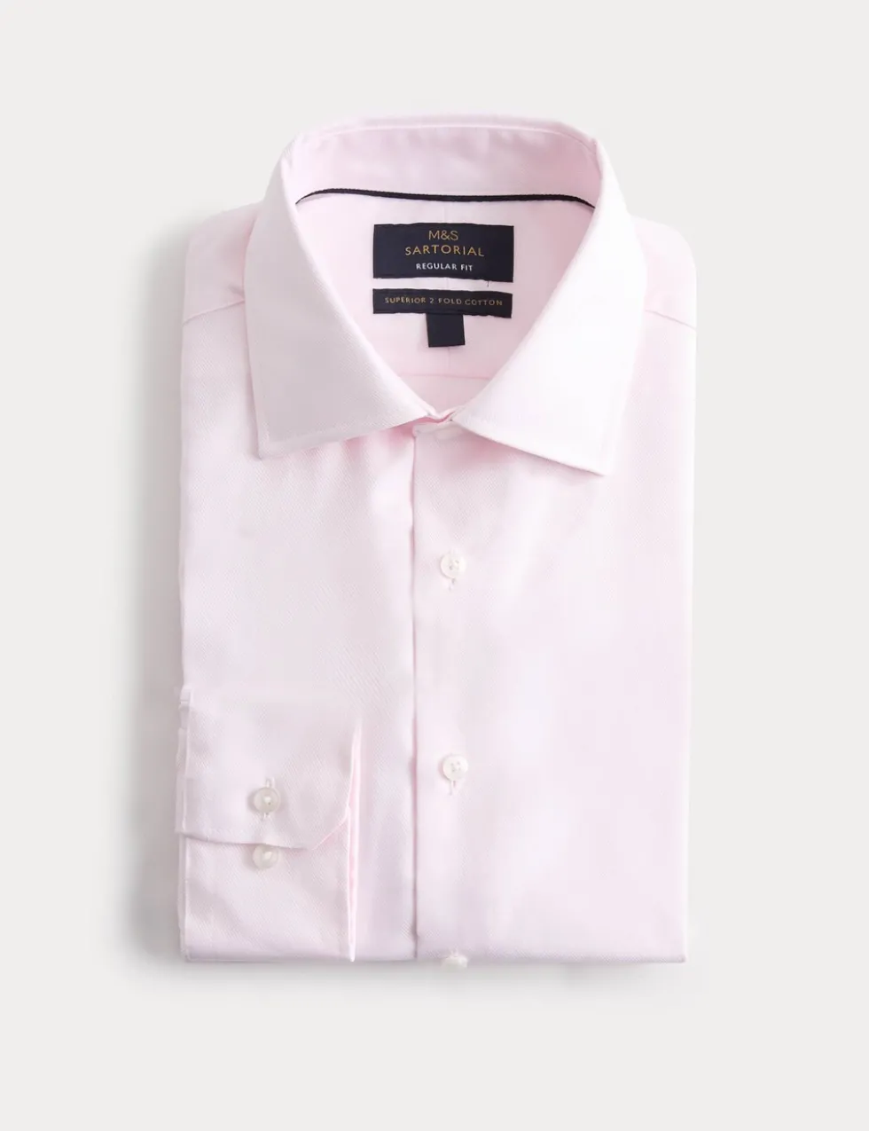 Regular Fit Luxury Cotton Twill Shirt