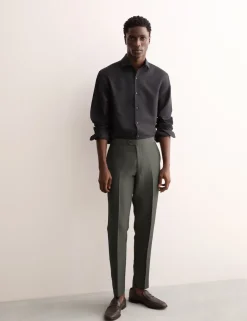 Regular Fit Luxury Linen Cotton Shirt