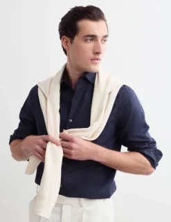 Regular Fit Luxury Linen Cotton Shirt