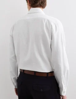 Regular Fit Luxury Linen Cotton Shirt