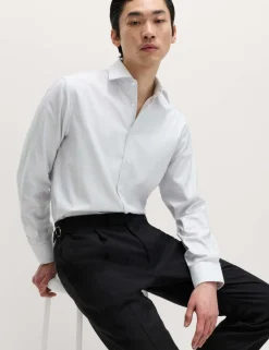 Regular Fit Luxury Pure Cotton Check Shirt