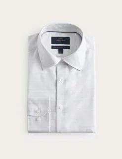 Regular Fit Luxury Pure Cotton Check Shirt