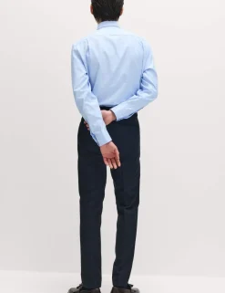 Regular Fit Luxury Pure Cotton Check Shirt