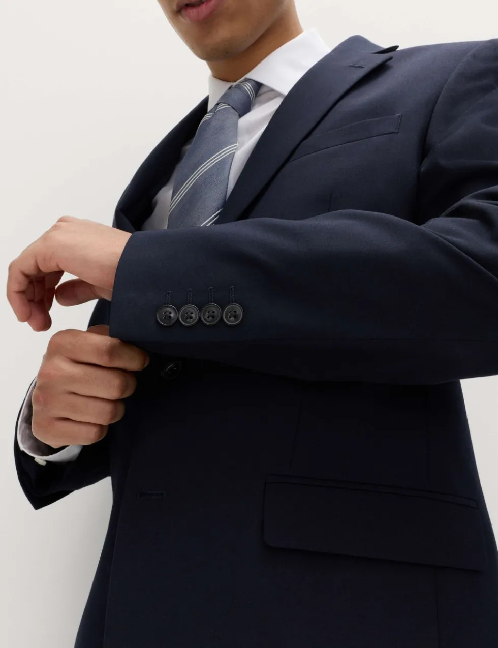 Regular Fit Machine Washable Suit Jacket