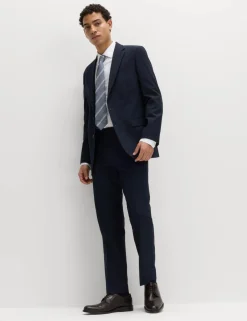 Regular Fit Machine Washable Suit Jacket