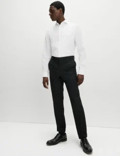 Regular Fit Non Iron Cotton Blend Shirt