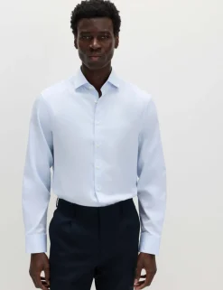 Regular Fit Non Iron Cotton Blend Shirt
