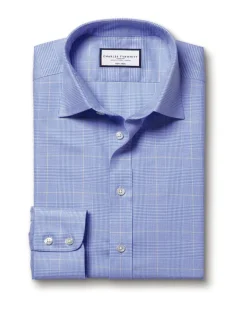 Regular Fit Non Iron Pure Cotton Check Shirt