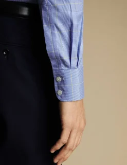 Regular Fit Non Iron Pure Cotton Check Shirt