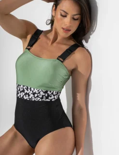 Regular Fit Palm Springs Tummy Control Lightly Padded Non-Wired Swimsuit