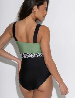 Regular Fit Palm Springs Tummy Control Lightly Padded Non-Wired Swimsuit