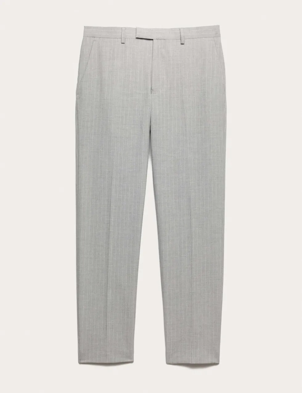 Regular Fit Pinstripe Suit Trousers