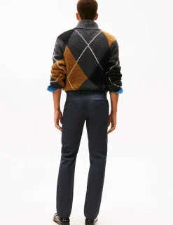 Regular Fit Printed Chinos