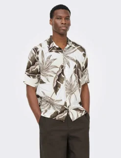 Regular Fit Printed Short Sleeve Shirt