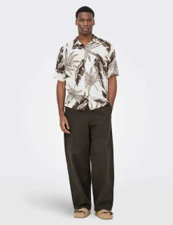 Regular Fit Printed Short Sleeve Shirt