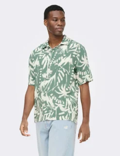 Regular Fit Printed Short Sleeve Shirt