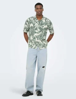 Regular Fit Printed Short Sleeve Shirt