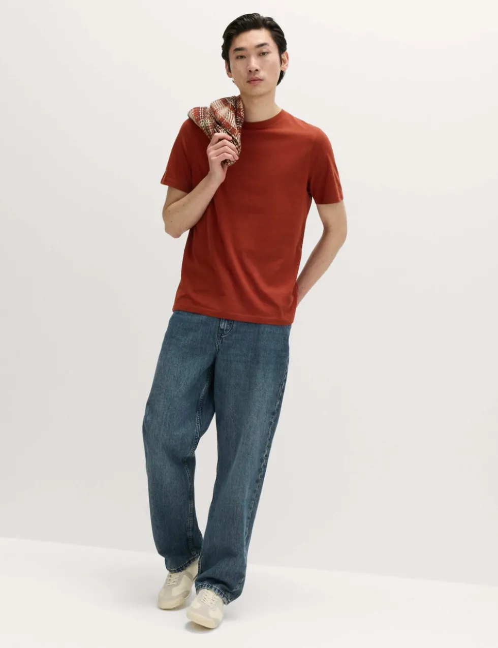 Regular Fit Pure Cotton Crew Neck T-Shirt