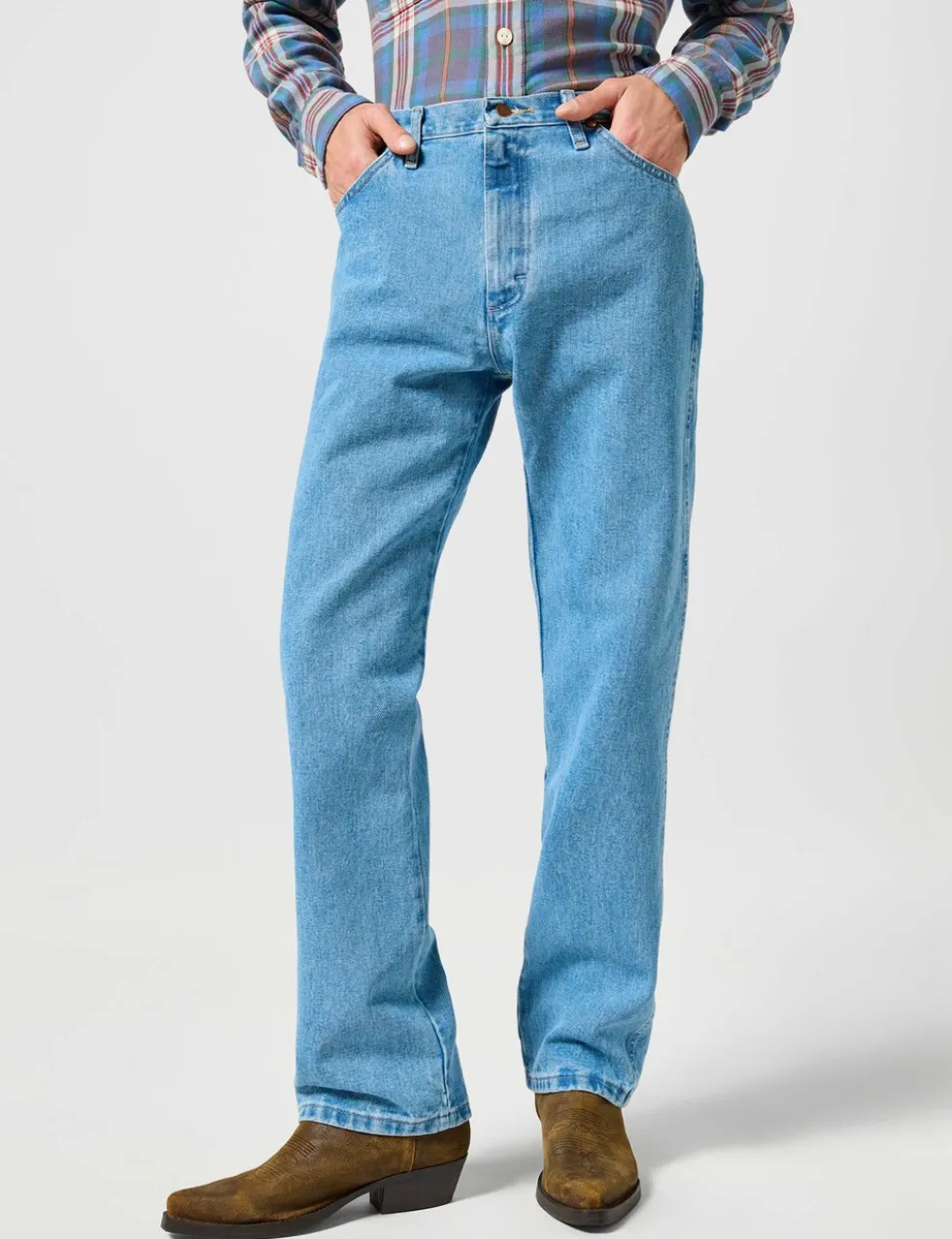 Regular Fit Pure Cotton Cowboy Jeans