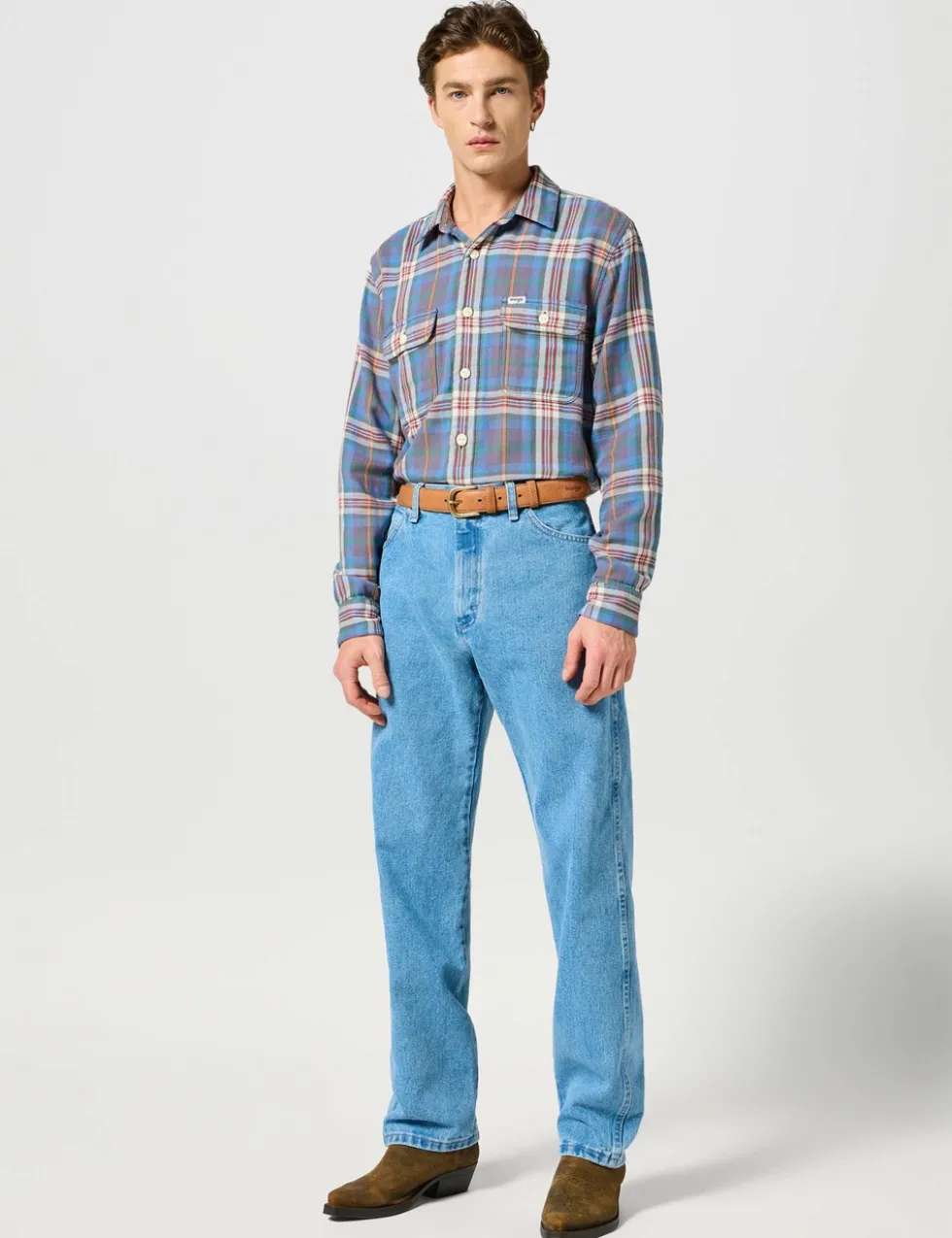 Regular Fit Pure Cotton Cowboy Jeans