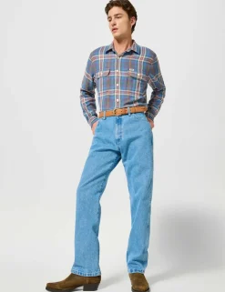 Regular Fit Pure Cotton Cowboy Jeans