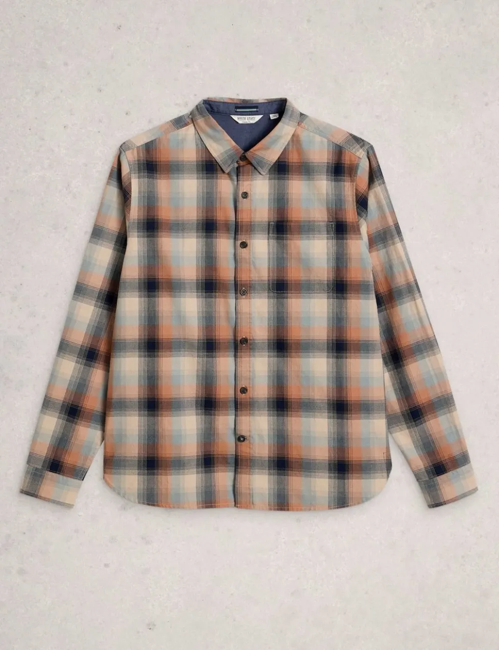 Regular Fit Pure Cotton Checked Shirt