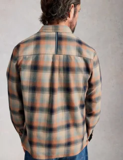 Regular Fit Pure Cotton Checked Shirt