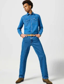 Regular Fit Pure Cotton Cowboy Jeans