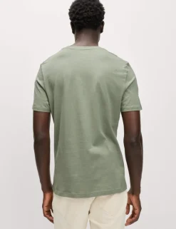 Regular Fit Pure Cotton Crew Neck T-Shirt